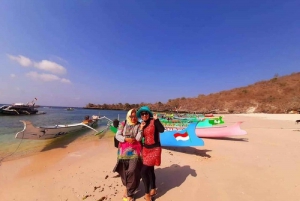 Dagsutflykt Sydost,Lombok Pink Beach