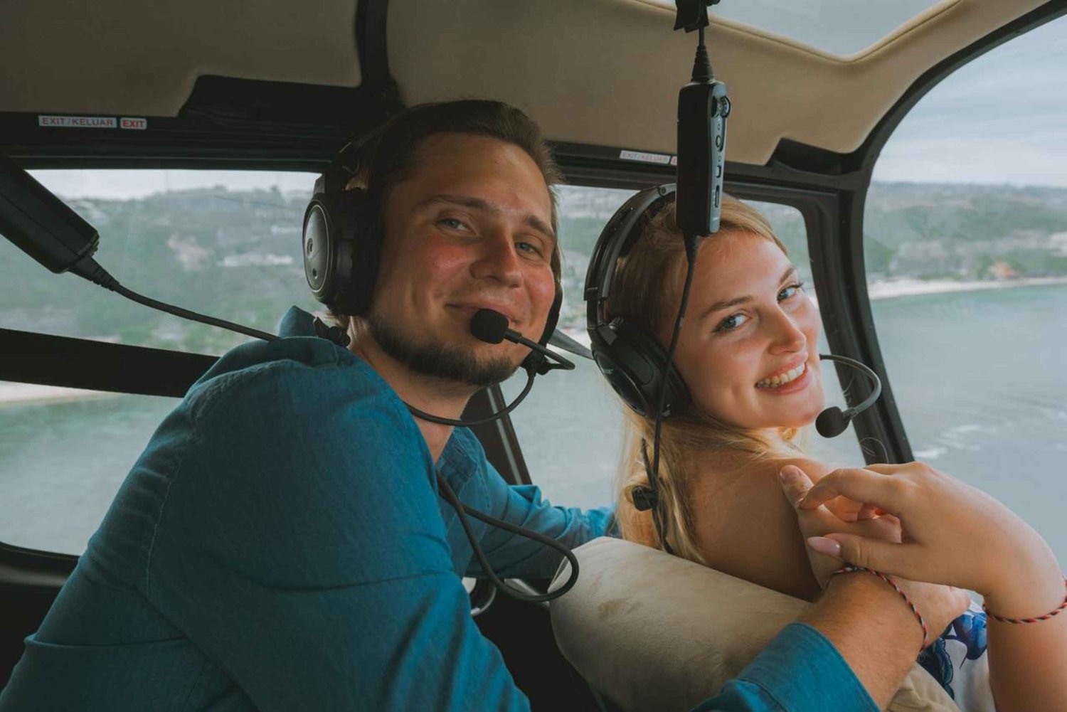 Aeroporto DPS: Trasferimento in elicottero a Nusa Penida/Isole Gili