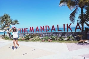 Profitez de la vue magnifique sur la plage de Kuta et la plage de Mawun.