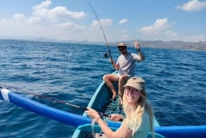 Excursion exclusive de pêche et de plongée en apnée à Lombok à travers 4 gilis