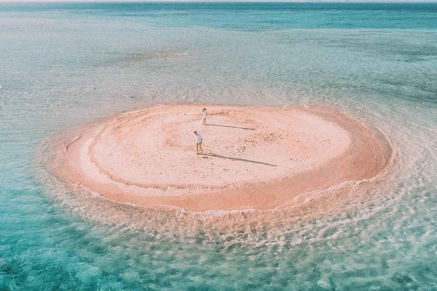 Exklusiv endagsutflykt till Lomboks rosa strand och 3 Gilis