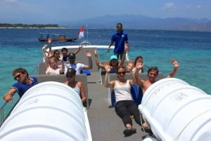 Snelle boot van Nusa Penida naar Lombok