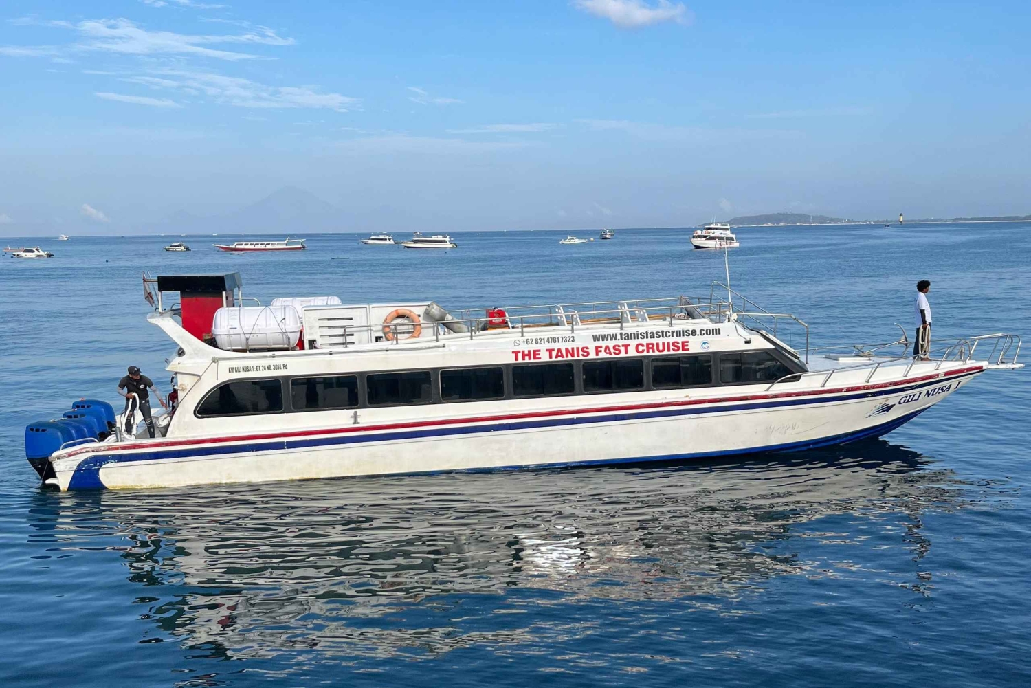 Fast Boat Transfer: Bangsal & Gili Islands to Nusa Penida