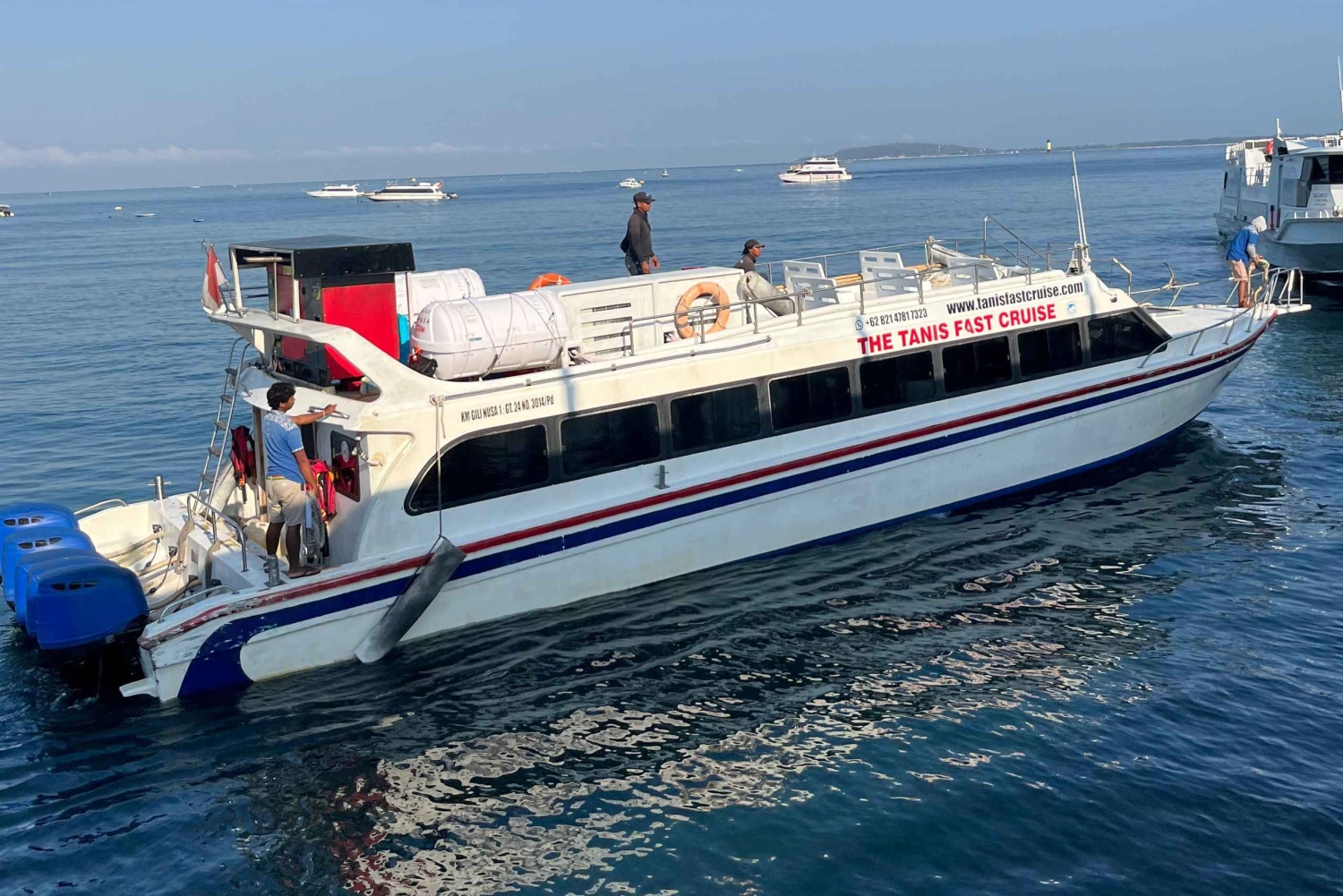 Fast Boat Transfer: Bangsal & Gili Islands to Nusa Penida