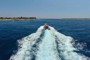 Rask båtoverføring mellom Penida og Gili Trawangan
