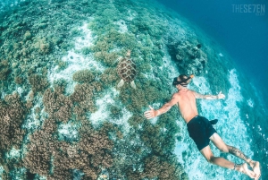 Au départ de Bali : visite privée de 2 jours de l'île de Gili avec plongée en apnée et hôtel