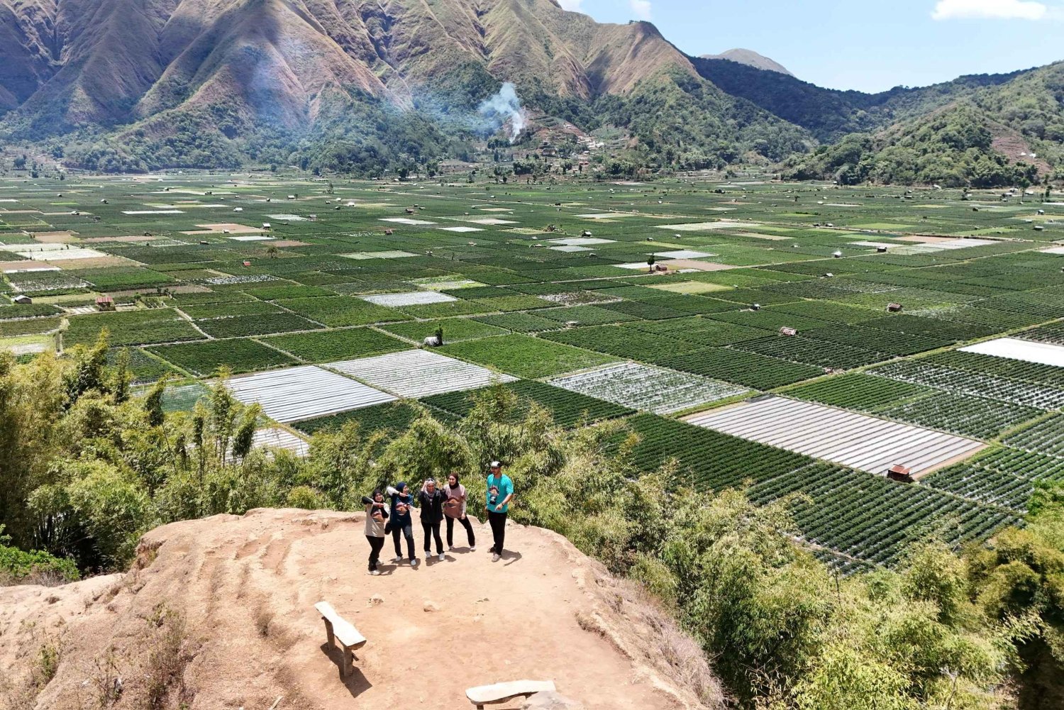 Desde Mataram: excursión al pueblo de Sembalun y a la cascada de Sendang Gile