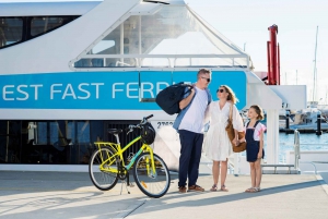 From Perth: Rottnest Island Bike and Ferry Combo