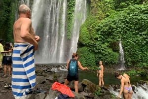 From Senggigi: Waterfalls and Sasak Village Tour with Lunch