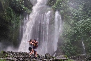 Full day tour from Mataram or Senggi to senaru waterfalls