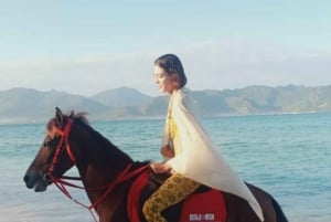 Gili Air: Aventura de 1 hora a caballo