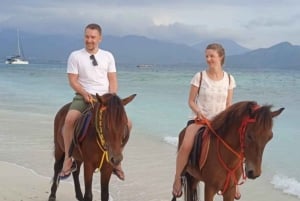 Gili Air: Aventura de 1 hora a caballo