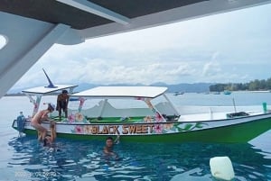 Gili Air/Trawangan: Gilian Giliang: Glass-Bottom Boat Tour with Snorkeling