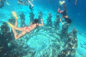 Gili Air/Trawangan: Båttur med glassbunn og snorkling