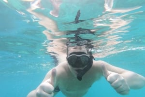 Gili Air/Trawangan: Glass-Bottom Boat Tour with Snorkeling