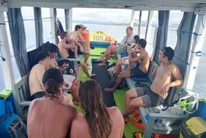 Gili Air/Trawangan: Glass-Bottom Boat Tour with Snorkeling
