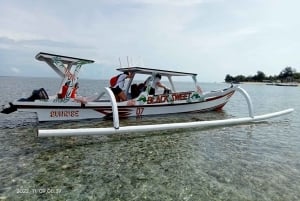 Gili Air/Trawangan: Glass-Bottom Boat Tour with Snorkeling