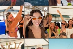 Gili Boat Party with DJ, Drinks and Swim Stop