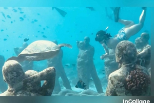 Depuis les îles Gili : Excursion de plongée avec masque et tuba dans les 3 îles avec Gopro