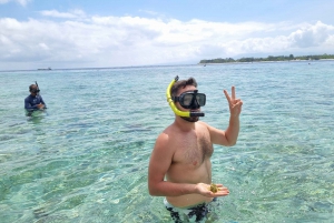 Snorkling på Gili Island: Gili Trawangan, Meno och Air