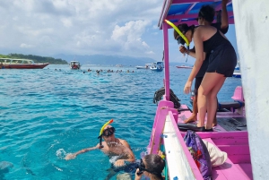 Gili Island Schnorcheln: Gili Trawangan, Meno und Air