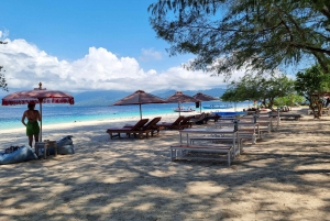 Snorkling på Gili-øerne: Gili Trawangan, Meno og Air