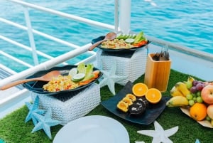 Isole Gili: Crociera al tramonto con barbecue su 3 isole e snorkeling