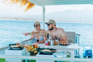 Isole Gili: Crociera al tramonto con barbecue su 3 isole e snorkeling
