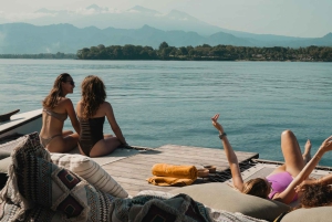 Isole Gili: esperienza di snorkeling in catamarano 4 in 1