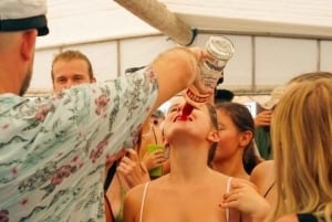 Gili-Inseln: Party-Bootstour mit DJ und Schwimmstopps