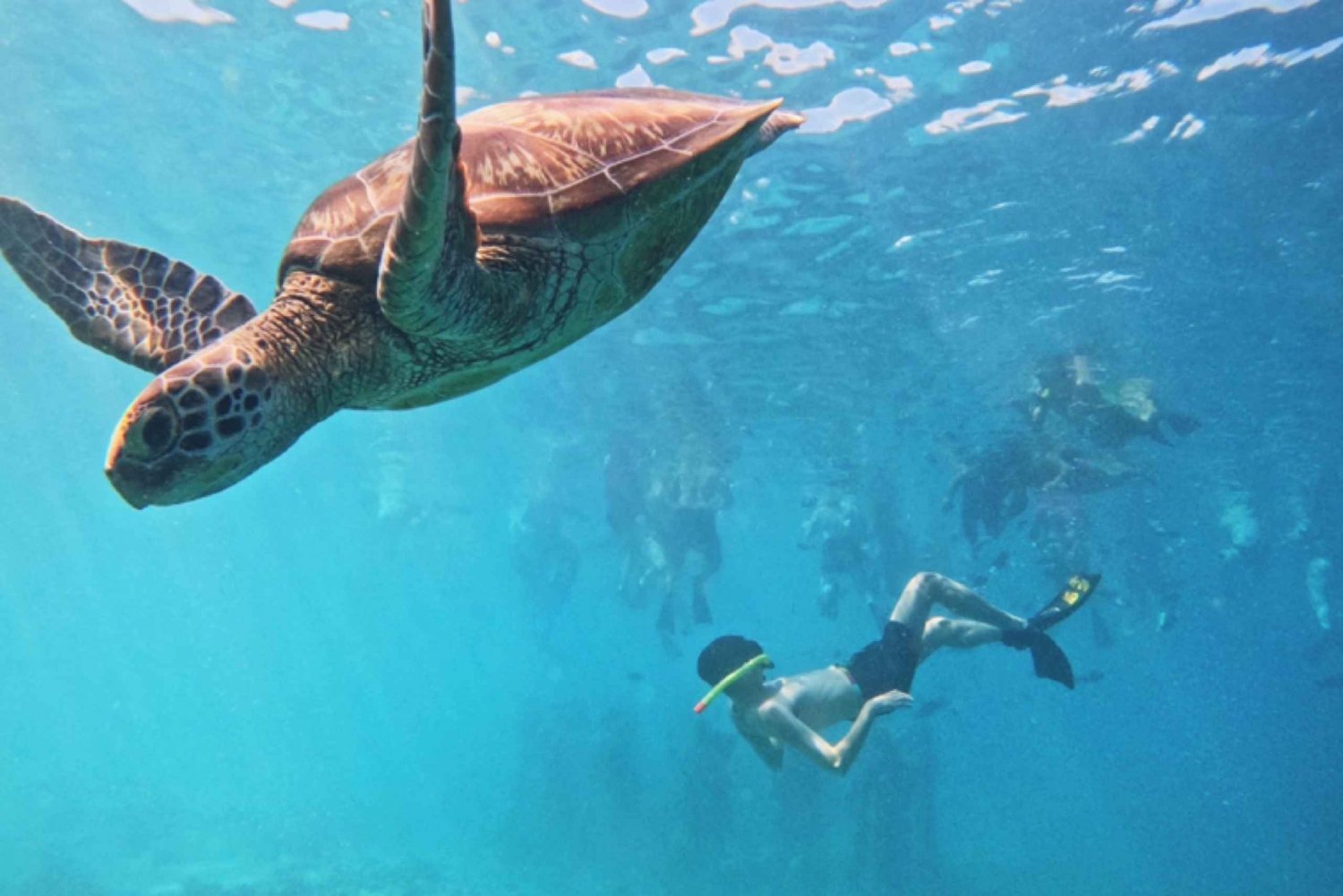 Van Gili eiland: Snorkeltour 3 eilanden met Gopro