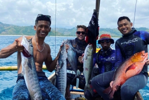 Îles Gili : Pêche au harpon