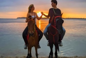 Gili Meno: 1 Hour Beach Horseback Riding with Hotel Transfer