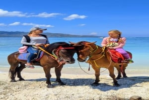 Gili Meno: 1 Hour Beach Horseback Riding with Hotel Transfer