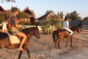 Gili Meno : 1 heure d'aventure à cheval