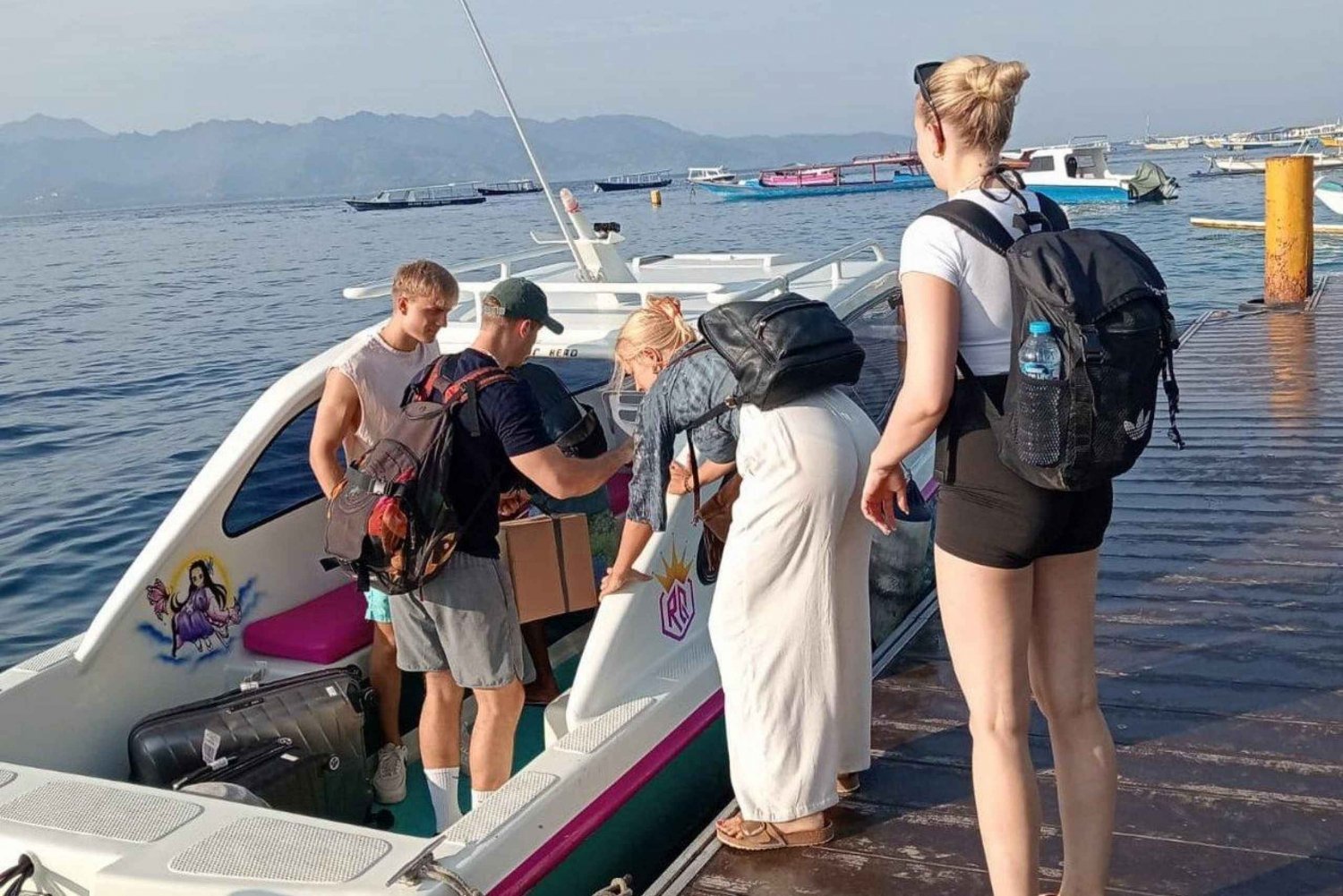 Gili Meno : Private Speedboat to Teluk Nare Lombok