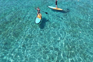 Gili sunrise stand-up paddle boarding (drone photoshoot)