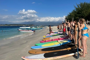 Gili SUP Or Kayak With Drone Shoot . Daylight Or Sunrise