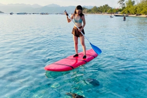 Gili SUP Or Kayak With Drone Shoot . Daylight Or Sunrise