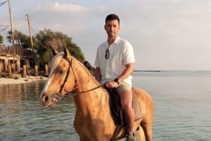 Gili Trawangan: Reiten am Strand