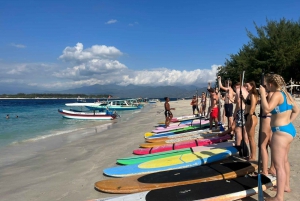 Gili Trawangan: Halvdagstur i kajak eller stand-up paddleboard