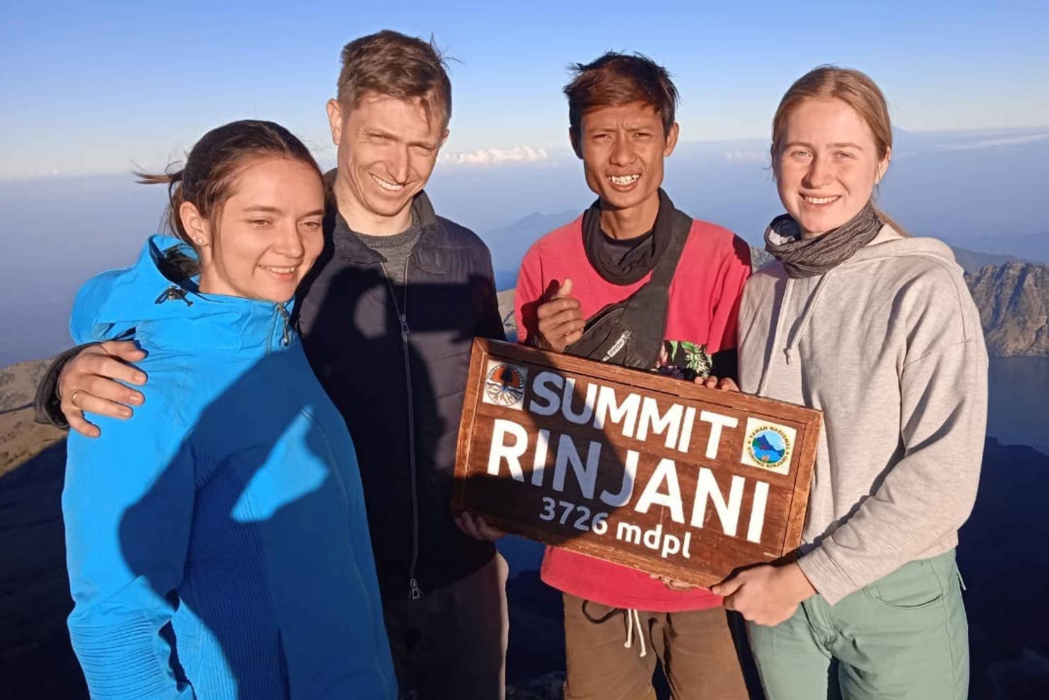 Wędrówka górą Rinjani 3D/2N na szczyt, jezioro, gorące źródło