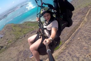 Kuta Lombok: Parapente duplo com piloto e passeio pela praia