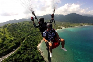 Kuta Lombok : Tandem Paragliding with Pilot & Beach Tour
