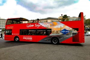 Lisbon: Lisbon and Cascais Hop-On Hop-Off Bus Tour