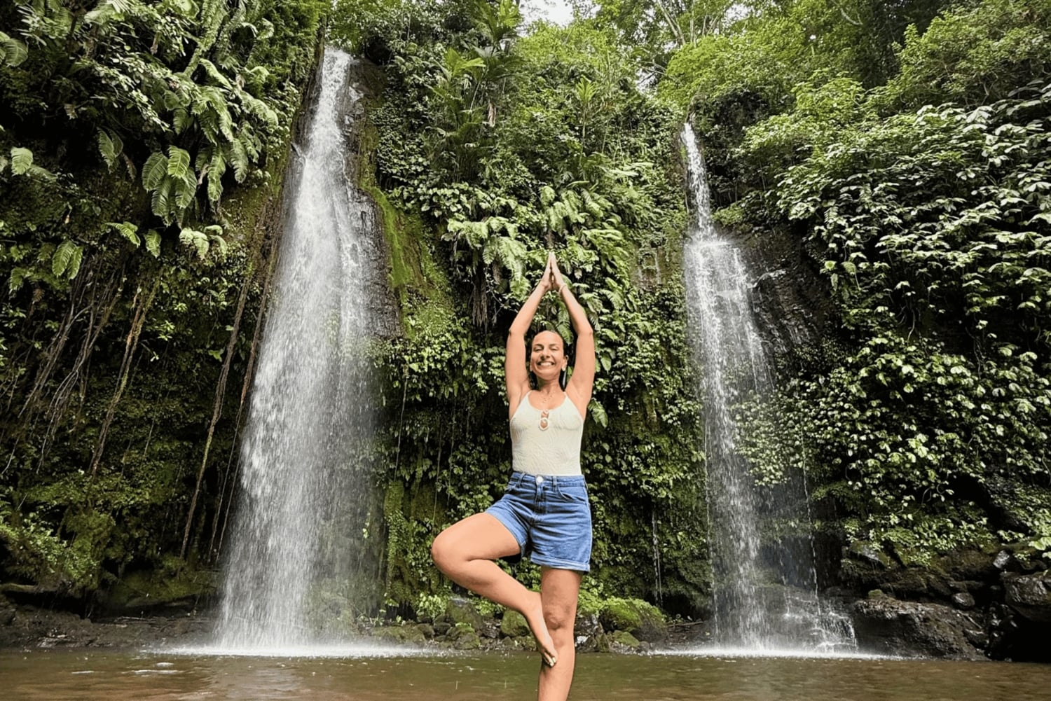 Lombok: Tur till vattenfallen Benang Stokal och Benang Kelambu