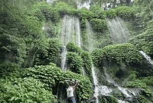 Lombok: Tur till vattenfallen Benang Stokal och Benang Kelambu