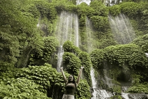 Lombok: Tur till vattenfallen Benang Stokal och Benang Kelambu