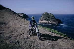 Lombok Dirt Bike : Through Cliffs, Beaches, Hill With Sunset