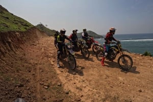 Lombok Dirt Bike : Through Cliffs, Beaches, Hill With Sunset